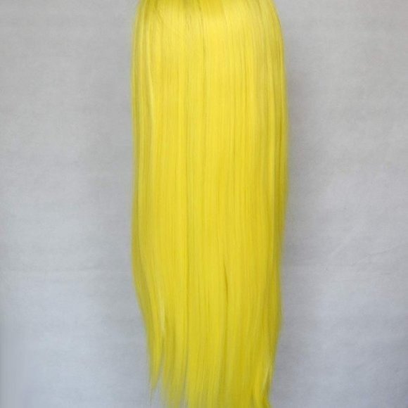 Yellow Straight Lace Wigs - Picture 5 of 6